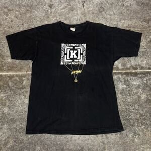 Y2K KR3W Skateboarding T-Shirt Large